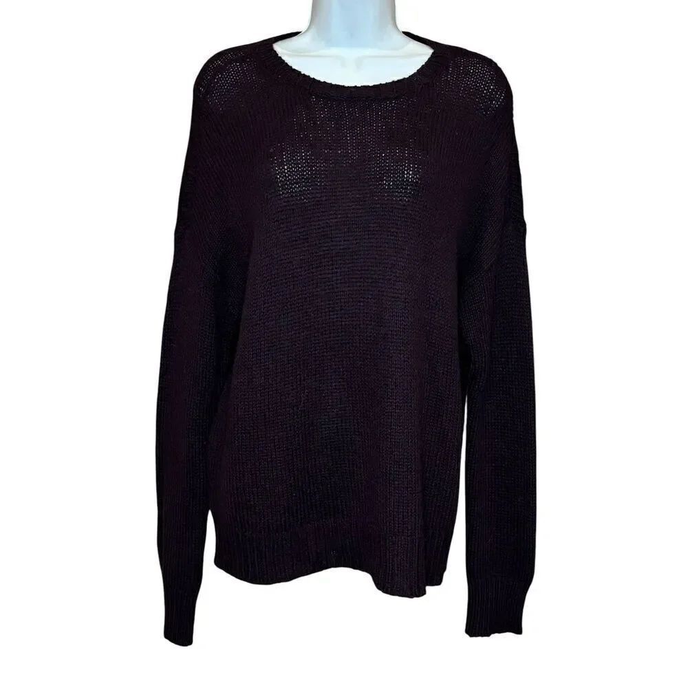Eileen Fisher Wool & Mohair Sweater in Redwood NWOT Size XS